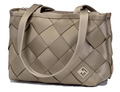 Medium Tote in Dark Tan by Maggie Bags