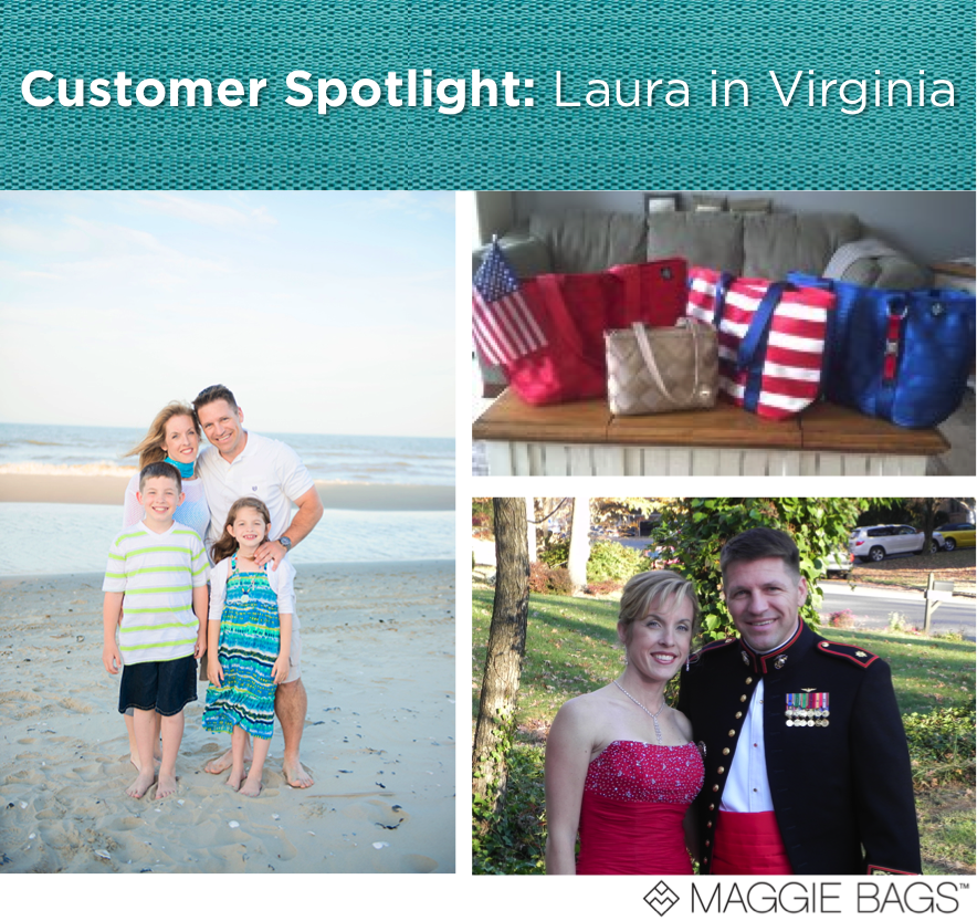 Maggie Bags Customer Spotlight: Meet Laura in Virginia!